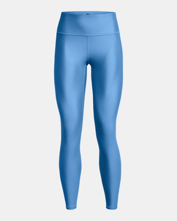 Women's HeatGear® Full-Length Leggings, Blue, pdpMainDesktop image number 4